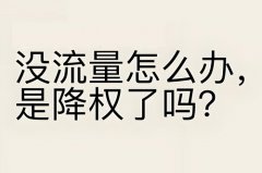 京东店铺没有流量怎么办？是不是被限流了