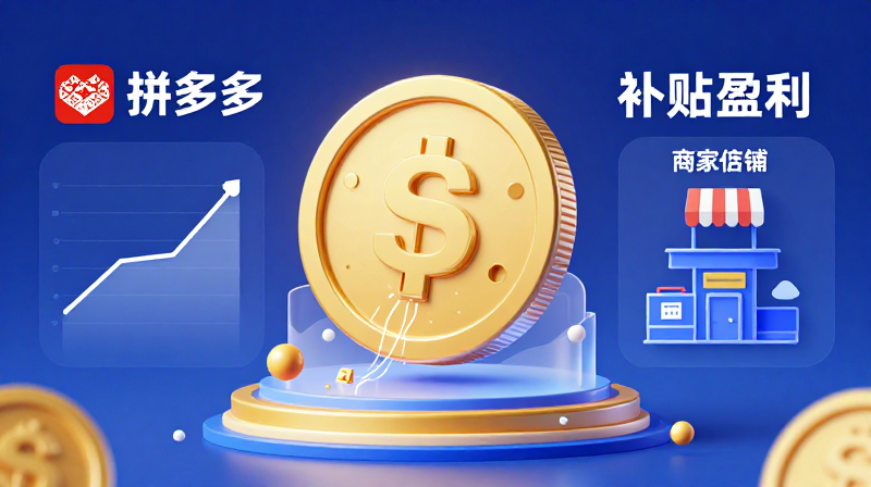 拼多多百亿补贴 百亿补贴盈利 拼多多补贴模式 电商补贴策略 拼多多运营 平台补贴 商家让利 正品保障