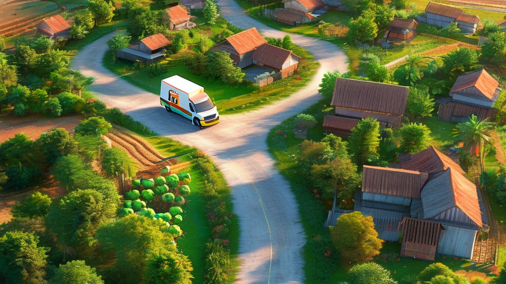 拼多多免费送货 免费送货入村 农村电商 物流配送 送货上门 拼多多申请 农村购物